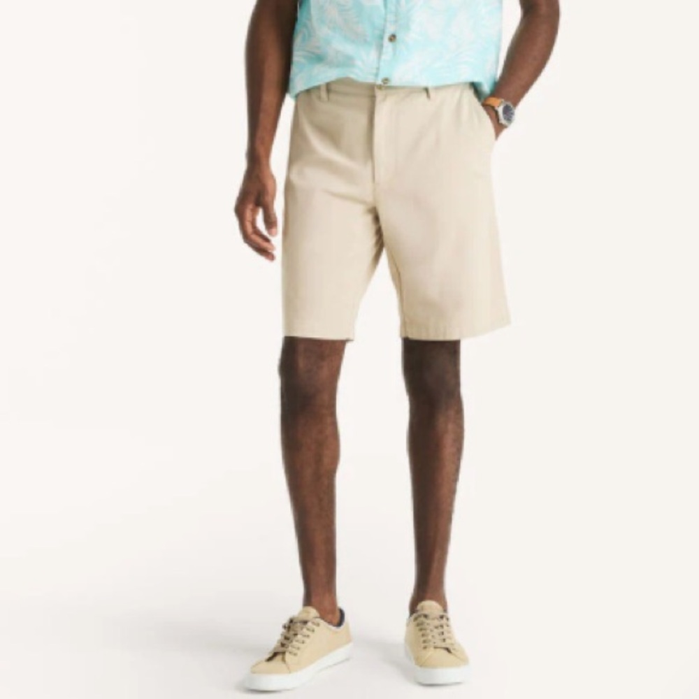 NÁUTICA Mens 10" stretch Almond short | 34